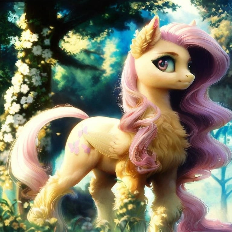 safe, (high quality, detailed, beautiful, cute, cute, little, fuzzy pony filly Fluttershy) in royal bed, solo, full body, (perfect anatomy), messy mane and tail, ear fluff, glowing, shiny, adorable face, detailed beautiful eyes, diadema, wings, sunlight, castle, realistic, cinematic lighting, outstanding, countershading, detailed soft lighting, oil painting, soft shadows, artstation